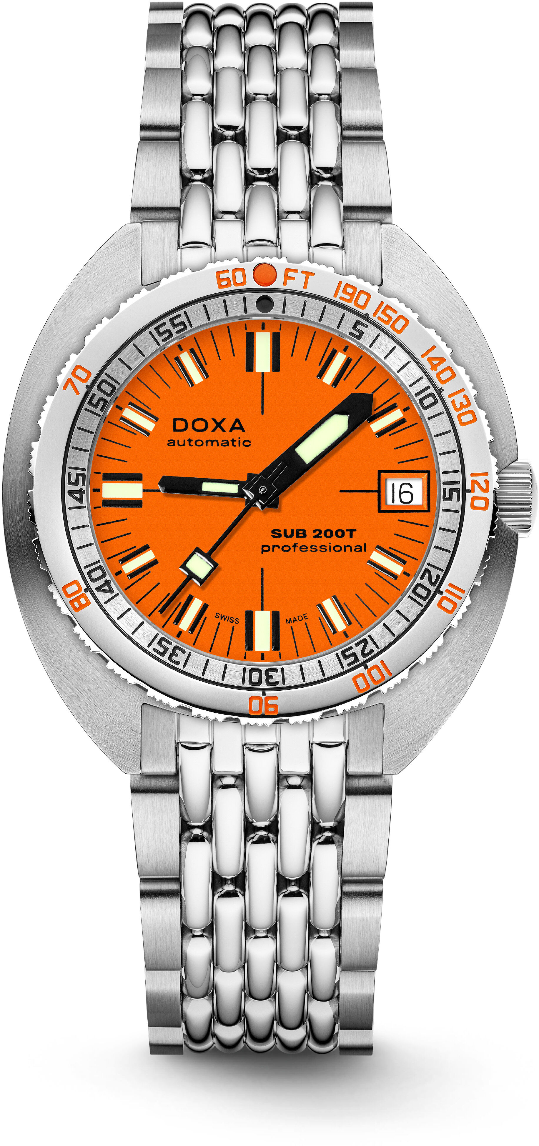 DOXA SUB 200T 804.10.351.10 Professional Iconic Dial