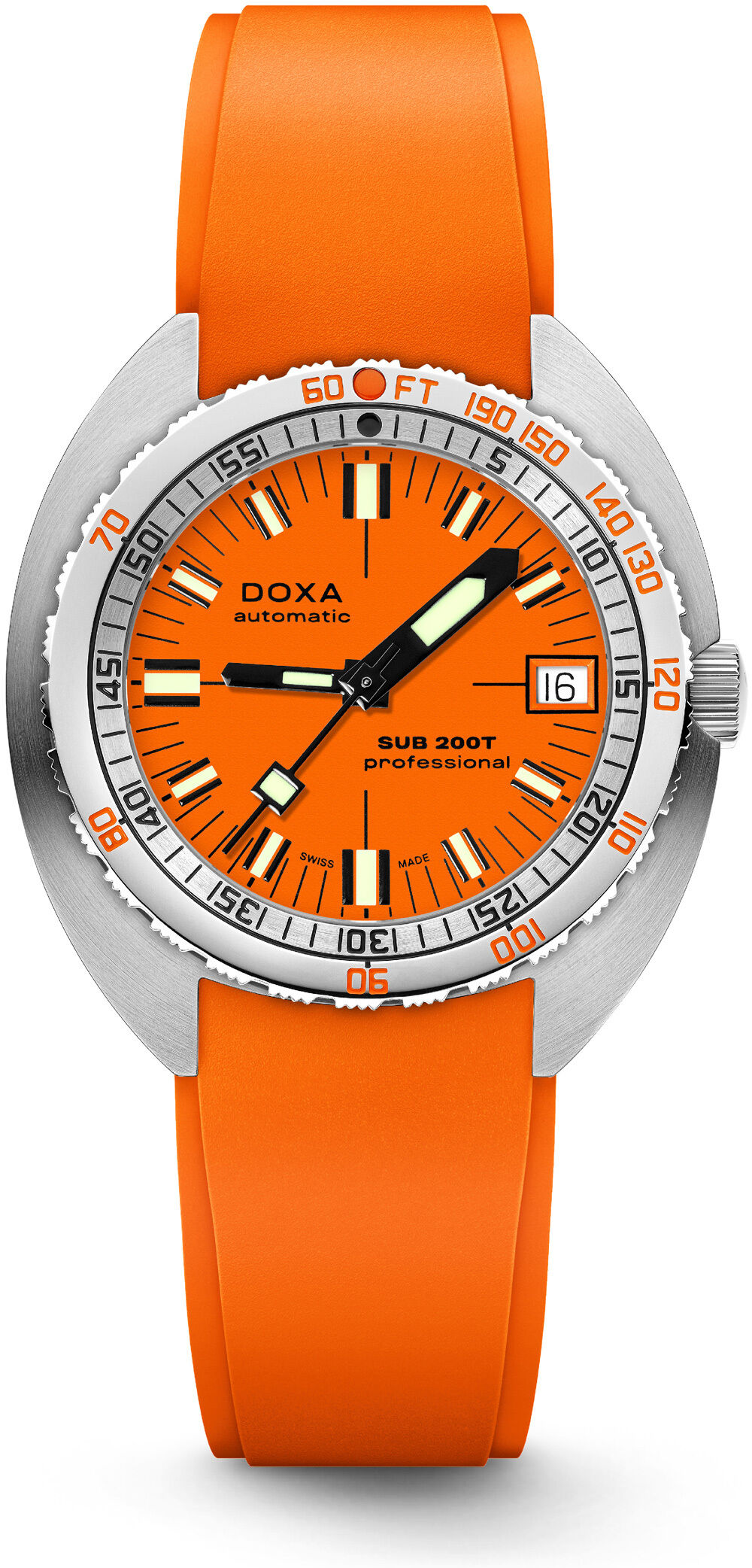 DOXA SUB 200T 804.10.351.21 Professional Iconic Dial