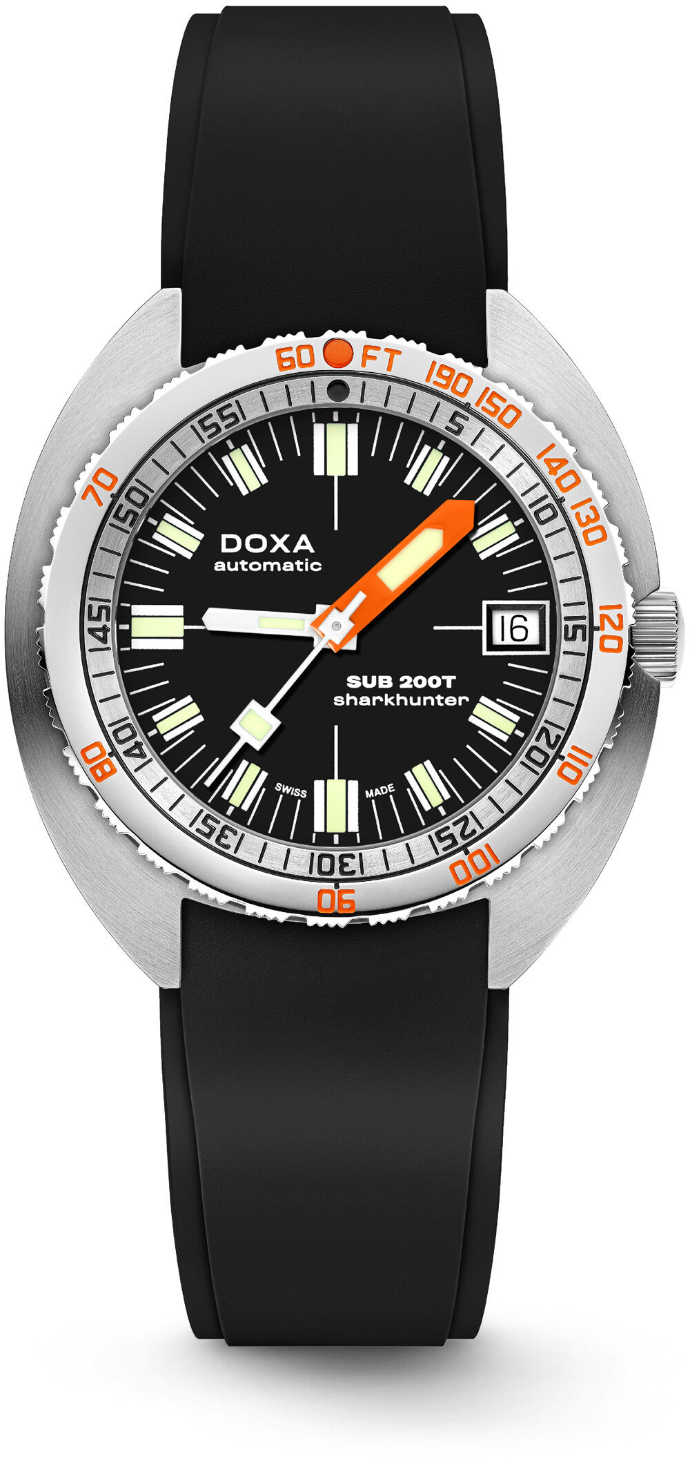 DOXA SUB 200T 804.10.101.20 Sharkhunter Iconic Dial