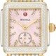 Michele Deco Mid Two-Tone 18K Gold-Plated Diamond Watch MWW06V000129 image 0 thumbnail