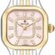 Michele Meggie Two-Tone 18K Gold-Plated Diamond Dial Watch MWW33B000014 image 0 thumbnail