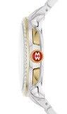 Michele Serein Two-Tone 18K Gold-Plated Diamond Watch MWW21A000069 image 2 thumbnail
