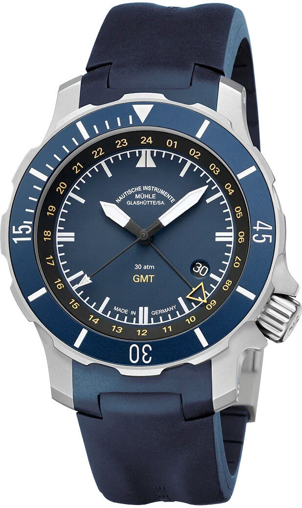 Mühle Glashütte Seebataillon GMT Blue Strap M1-28-62-KB-II