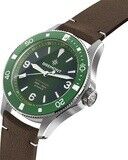 Bremont SM40-ND-SS-GN-L-S Supermarine 300M Green Dial on Leather Strap image 1 thumbnail