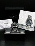Sinn 857 Black Black Dial Solid Two-link Pilot Watch 40mm image 5 thumbnail