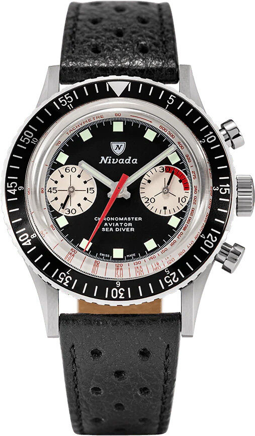 Nivada Grenchen 86019M10 The Reverse Panda