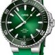 Oris Aquis Date Calibre 400 Bi-Color Green Dial on Strap image 0 thumbnail