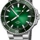 Oris Aquis Date Calibre 400 Bi-Color Green Dial on Bracelet image 0 thumbnail