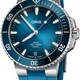 Oris Aquis Date Calibre 400 Bi-Color Blue Dial on Strap image 0 thumbnail