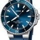 Oris Aquis Date Blue Dial on Strap image 0 thumbnail