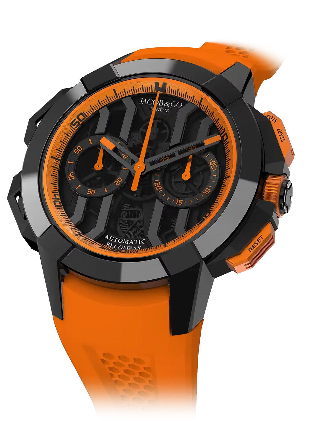 Jacob & Co. Epic X Chronograph Titanium Orange