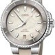 Oris Aquis Date White Dial on Strap image 0 thumbnail