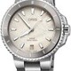 Oris Aquis Date White Dial on Strap image 0 thumbnail