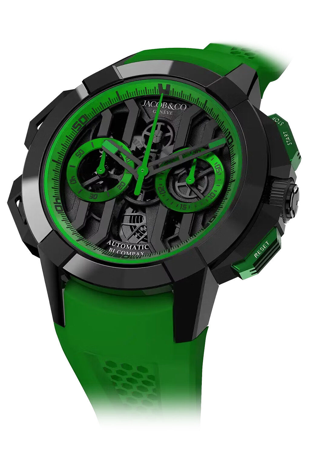 Jacob & Co. Epic X Chronograph Titanium Green