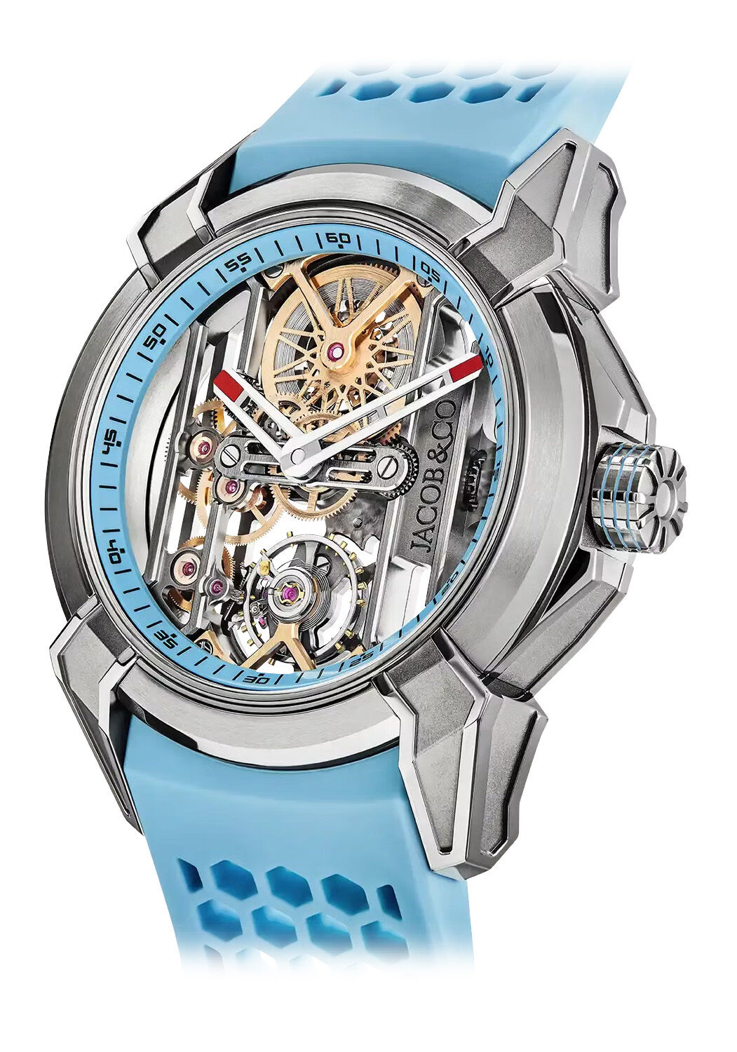 Jacob & Co. Epic X Skeleton Light Blue