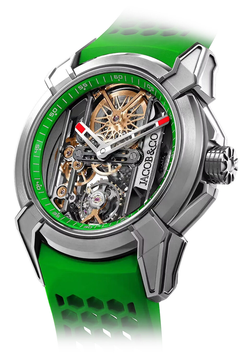 Jacob & Co. Epic X Skeleton Green