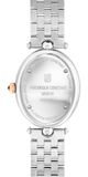 Frederique Constant FC-200MPW2V2B Art Deco Oval Ladies White Dial image 2 thumbnail