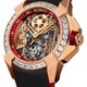 Jacob & Co. Epic X CR7 Flight of CR7 Rose Gold Baguette Red on Strap image 0 thumbnail