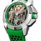 Jacob & Co. Epic X CR7 Heart of CR7 Stainless Steel Green on Strap image 0 thumbnail