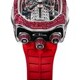 Jacob & Co. Bugatti Chiron Tourbillon Baguette White Gold Rubies on Strap image 0 thumbnail