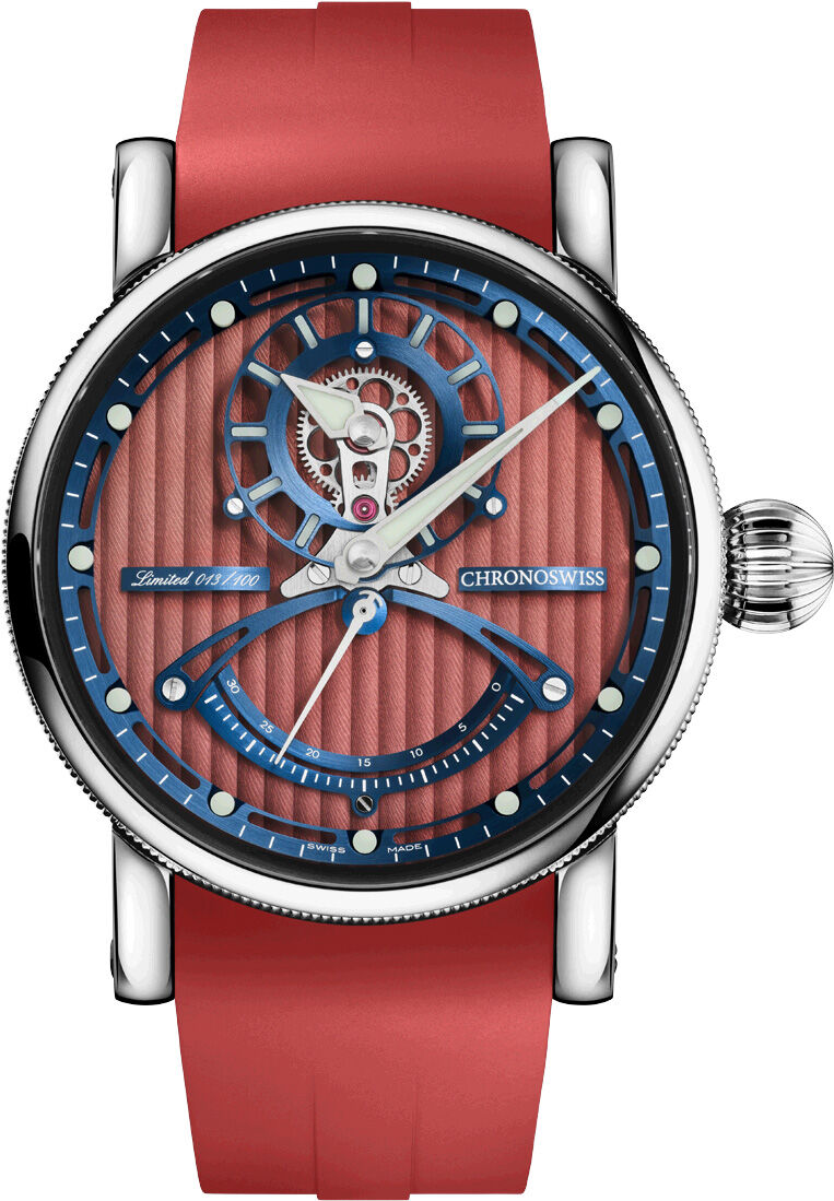 Chronoswiss ReSec Vertical Red Manufacture