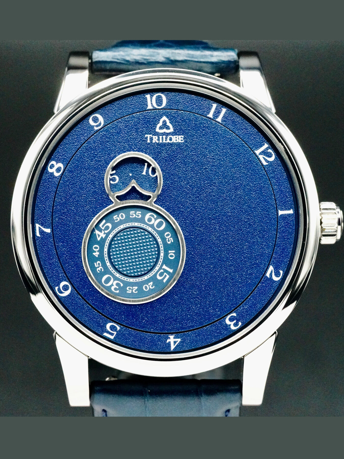 Trilobe NF05BG Nuit Fantastique Grained Blue Titanium 40.5mm