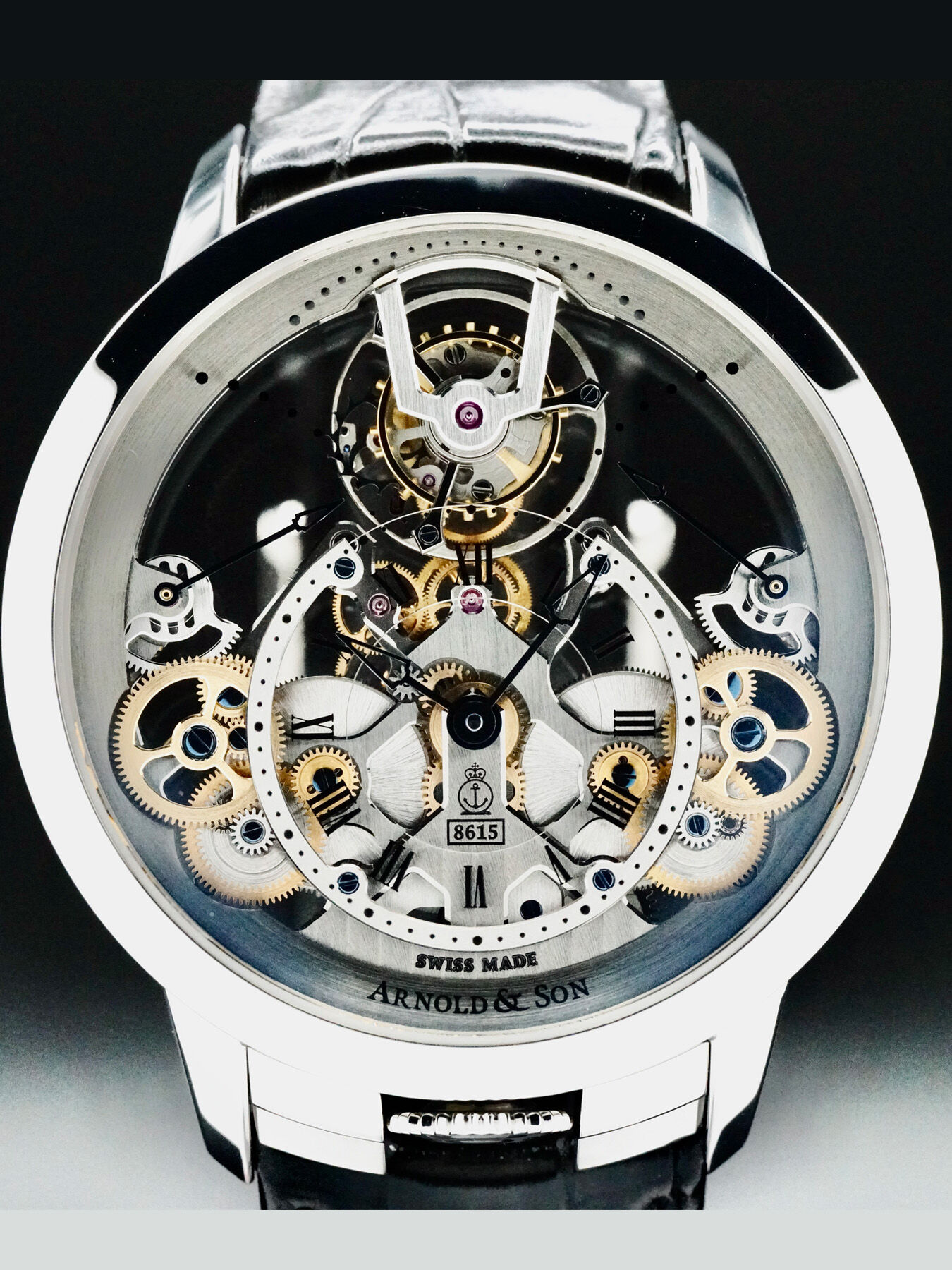 Arnold & Son 1TPDS.T01A Time Pryramid Tourbillon Steel