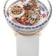 Jacob & Co. Fleurs De Jardin Rose Gold and Ice Blue Sapphires on Strap image 0 thumbnail