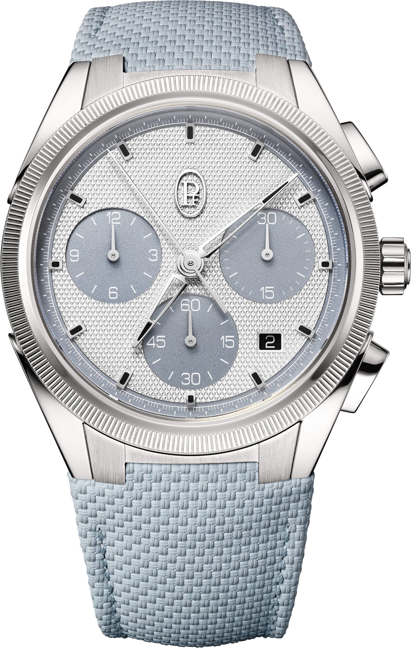 Parmigiani Fleurier PFC931-1020003-400182 Tonda PF Sport Chronograph Steel Silver Arctic Grey