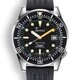 Squale 1521 Classic Steel Black on Strap 1521CL.VO image 0 thumbnail