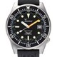 Squale 1521 Black Blasted Steel black on Strap 1521BKBL.VO image 0 thumbnail