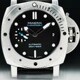 Panerai PAM00973 Luminor Submersible 42mm Black Dial Rubber Strap image 0 thumbnail