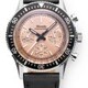 Nivada Grenchen 87043Q17 Chronoking Salmon Dial on Strap image 0 thumbnail