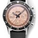 Nivada Grenchen 87043Q01 Chronoking Salmon Dial on Strap image 0 thumbnail