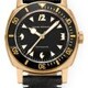 Nivada Grenchen 14123A15 Depthmaster Bronze Black Dial on Strap image 0 thumbnail