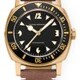 Nivada Grenchen 14123A14 Depthmaster Bronze Black Dial on Strap image 0 thumbnail