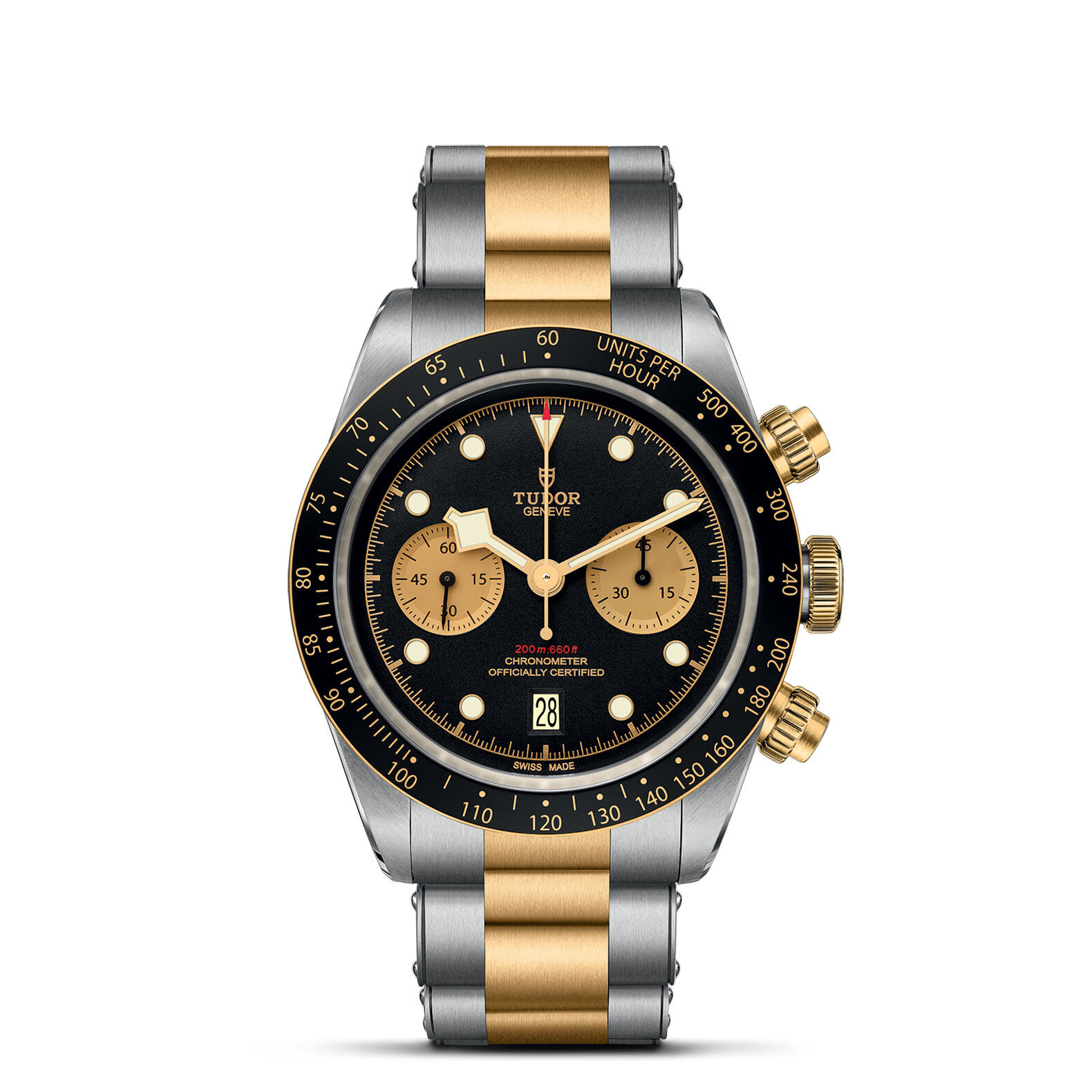 TUDOR Black Bay Chrono S&G 41mm steel and Gold M79363N-0001