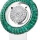 Jacob & Co. Brilliant Mystery Emeralds Diamonds White Gold on Strap 38mm image 0 thumbnail