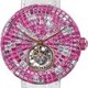 Jacob & Co. Brilliant Flying Tourbillon Pink Camouflage White Gold on Strap image 0 thumbnail