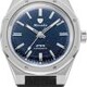 Nivada Grenchen F77 Dark Blue Aventurine Dial on Strap image 0 thumbnail