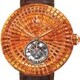 Jacob & Co. Brilliant Flying Tourbillon Orange Sapphires Rose Gold on Strap image 0 thumbnail