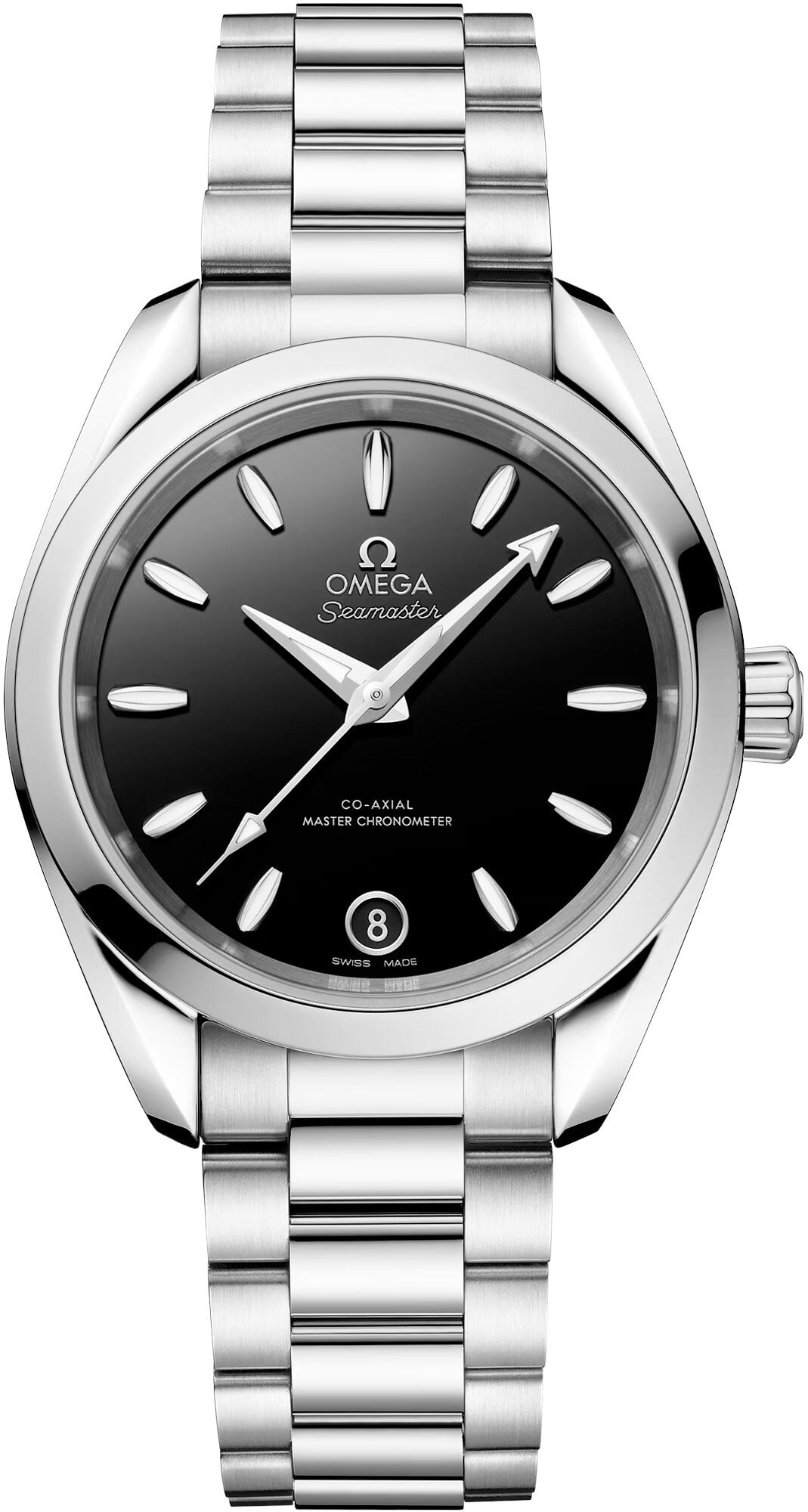 Omega 220.10.34.20.01.001 Seamaster Aqua Terra 150M 34mm Black Lacquer Dial