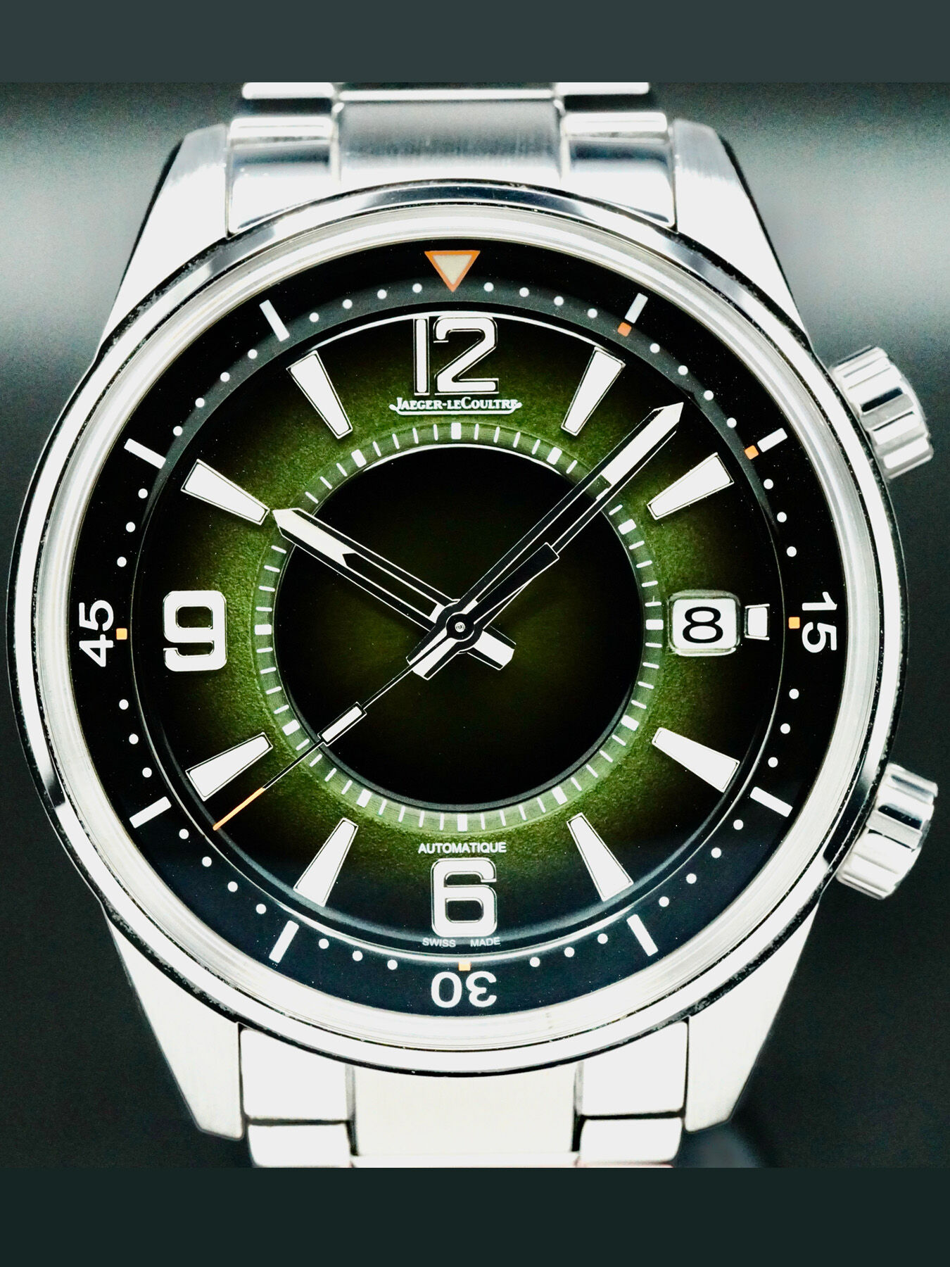 Jaeger LeCoultre Q906863J Polaris Date with Green Dial