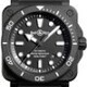 Bell & Ross BR03A-D-BL-CE/SRB Diver Black Matte Ceramic Rubber Strap image 0 thumbnail