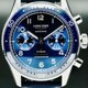 Longines L3.821.4.93.2 Spirit Flyback Blue Dial on Strap image 0 thumbnail