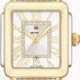 Michele Deco Madison Mid Two-Tone 18K Gold Diamond Dial Watch MWW06G000013 image 0 thumbnail