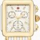 Michele Deco Two-Tone 18K Gold Diamond Dial Watch MWW06A000779 image 0 thumbnail