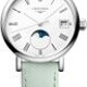 Longines L4.330.4.11.0 Elegant Collection Moonphase White Dial on Strap image 0 thumbnail