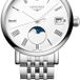 Longines L4.330.4.11.6 Elegant Collection Moonphase White Dial on Bracelet image 0 thumbnail