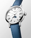 Longines L4.330.4.11.2 Elegant Collection Moonphase White Dial on Strap image 3 thumbnail